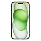 Husa pentru iPhone 15 Plus, Techsuit Carbonite FiberShell, cyan