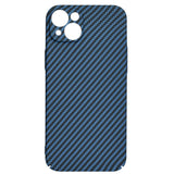 Husa pentru iPhone 15 Plus, Techsuit Carbonite FiberShell, cyan