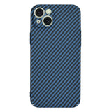 Husa pentru iPhone 15 Plus, Techsuit Carbonite FiberShell, cyan