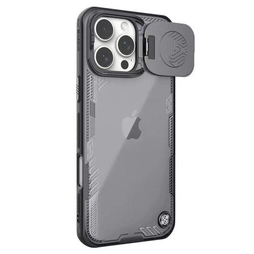Husa pentru iPhone 16 Pro Max, Nillkin Iceblade Prop (without Camera Cutout), negru
