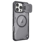 Husa pentru iPhone 16 Pro Max, Nillkin Iceblade Prop Magnetic (without Camera Cutout), negru