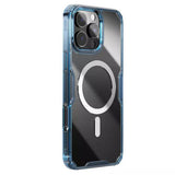 Husa pentru iPhone 16 Pro Max, Nillkin Nature TPU Pro MagSafe Case, albastru
