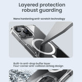 Husa pentru iPhone 16 Pro Max, Nillkin Nature TPU Pro MagSafe Case, albastru