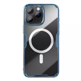 Husa pentru iPhone 16 Pro, Nillkin Nature TPU Pro MagSafe Case, albastru