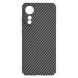 Husa pentru OPPO A78 4G, Techsuit Carbonite FiberShell, cyan