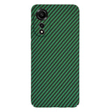 Husa pentru OPPO A78 4G, Techsuit Carbonite FiberShell, cyan