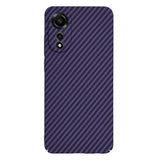 Husa pentru OPPO A78 4G, Techsuit Carbonite FiberShell, cyan
