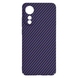 Husa pentru OPPO A78 4G, Techsuit Carbonite FiberShell, cyan