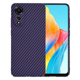 Husa pentru OPPO A78 4G, Techsuit Carbonite FiberShell, cyan