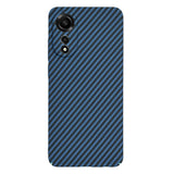 Husa pentru OPPO A78 4G, Techsuit Carbonite FiberShell, cyan