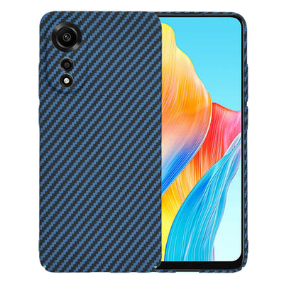 Husa pentru OPPO A78 4G, Techsuit Carbonite FiberShell, cyan