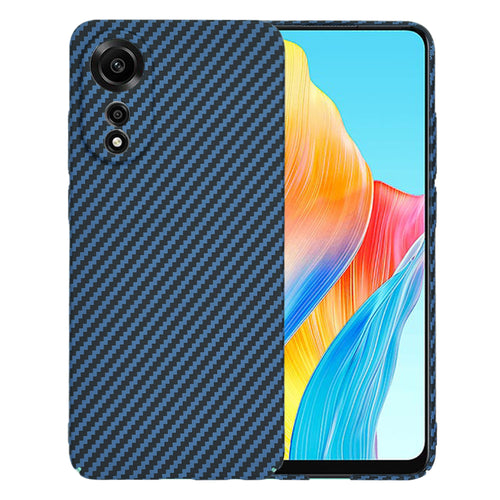 Husa pentru OPPO A78 4G, Techsuit Carbonite FiberShell, cyan