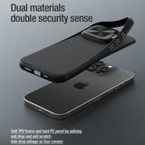 Husa pentru iPhone 16 Pro Max, Nillkin CamShield Prop Magnetic, albastru