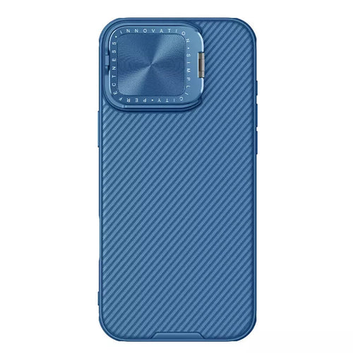 Husa pentru iPhone 16 Pro, Nillkin CamShield Prop, albastru