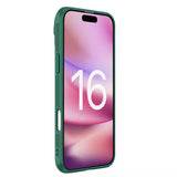 Husa pentru iPhone 16 Pro, Nillkin CamShield Prop, albastru