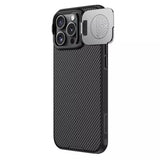 Husa pentru iPhone 16 Pro, Nillkin CamShield Prop, albastru