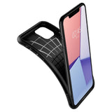 Husa pentru iPhone 11, Spigen Liquid Air (076CS27184), negru