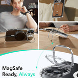 Husa pentru iPhone 16, ESR Classic Hybrid HaloLock Kickstand, transparenta