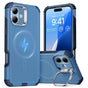 Husa pentru iPhone 16, ESR Cyber Armor Kickstand, albastru