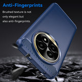 Husa pentru Realme 13 Pro, Techsuit Carbon Silicone, albastru