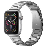 Curea pentru Apple Watch 6 44mm, Spigen Modern Fit (062MP25404), argintiu