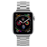 Curea pentru Apple Watch 6 44mm, Spigen Modern Fit (062MP25404), argintiu