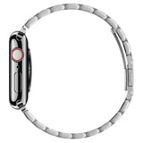 Curea pentru Apple Watch 6 44mm, Spigen Modern Fit (062MP25404), argintiu