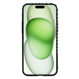 Husa pentru iPhone 15 Plus, Techsuit Carbonite FiberShell, gri