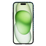 Husa pentru iPhone 15 Plus, Techsuit Carbonite FiberShell, bleu