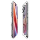 Husa pentru iPhone 16 Pro Max, Spigen Ultra Hybrid MagSafe (ACS08001), alb