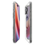 Husa pentru iPhone 16 Pro, Spigen Ultra Hybrid MagSafe (ACS08130), natural