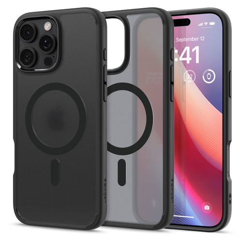 Husa pentru iPhone 16 Pro Max, Spigen Ultra Hybrid MagSafe (ACS08003), alb