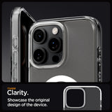 Husa pentru iPhone 16 Pro, Spigen Ultra Hybrid MagSafe (ACS08133), transparenta
