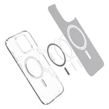 Husa pentru iPhone 16 Pro, Spigen Ultra Hybrid MagSafe (ACS08133), transparenta