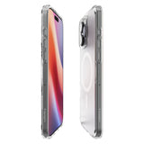 Husa pentru iPhone 16 Pro, Spigen Ultra Hybrid MagSafe (ACS08133), transparenta