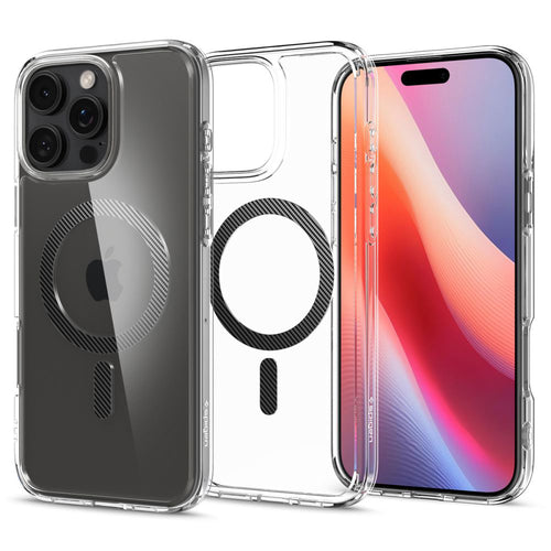 Husa pentru iPhone 16 Pro Max, Spigen Ultra Hybrid MagSafe (ACS08000), alb