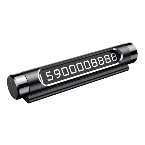 Baseus Parking Number (Acnum-01), pentru Dashboard, Fluorescent Digits, Number Hiding, Weather-Resistant, Non-Slip