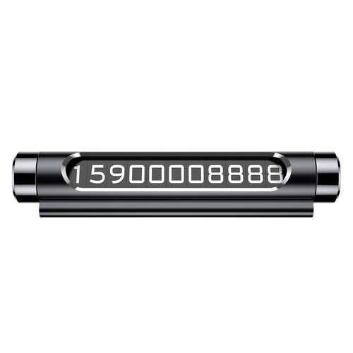 Baseus Parking Number (Acnum-01), pentru Dashboard, Fluorescent Digits, Number Hiding, Weather-Resistant, Non-Slip