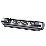 Baseus Parking Number (Acnum-01), pentru Dashboard, Fluorescent Digits, Number Hiding, Weather-Resistant, Non-Slip