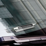 Baseus Parking Number (Acnum-01), pentru Dashboard, Fluorescent Digits, Number Hiding, Weather-Resistant, Non-Slip