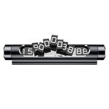 Baseus Parking Number (Acnum-01), pentru Dashboard, Fluorescent Digits, Number Hiding, Weather-Resistant, Non-Slip