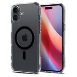 Husa pentru iPhone 16 Plus, Spigen Ultra Hybrid MagSafe (ACS08076), negru