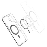 Husa pentru iPhone 16 Plus, Spigen Ultra Hybrid MagSafe (ACS08076), negru