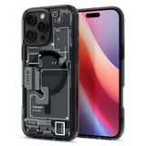 Husa pentru iPhone 16 Pro, Spigen Ultra Hybrid Zero One MagSafe (ACS08135), transparenta