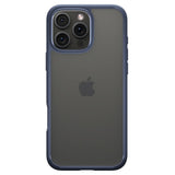 Husa pentru iPhone 16 Pro, Spigen Ultra Hybrid (ACS08126), bleumarin