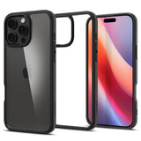 Husa pentru iPhone 16 Pro, Spigen Ultra Hybrid (ACS08125), negru