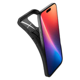 Husa pentru iPhone 16 Pro Max, Spigen Core Armor (ACS08023), negru