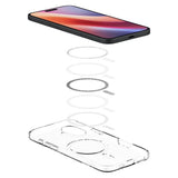 Husa pentru iPhone 16, Spigen Liquid Crystal MagSafe (ACS08390), transparenta
