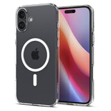 Husa pentru iPhone 16, Spigen Liquid Crystal MagSafe (ACS08390), transparenta