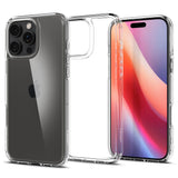 Husa pentru iPhone 16 Pro, Spigen Ultra Hybrid (ACS08121), transparenta